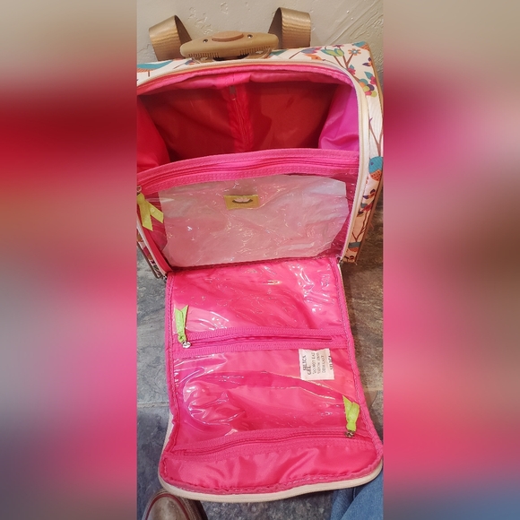 Lily Bloom Multicolor Bird Print Bag - Picture 2 of 4